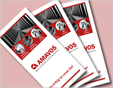 Flyer für Amavos Flyer für Amavos